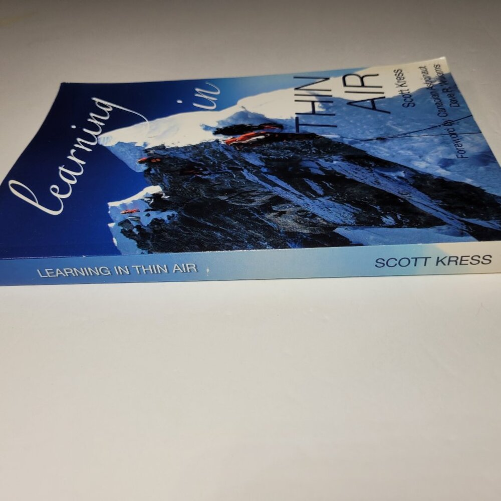 Learning in Thin Air By Scott Kress Autographed - Paperback - Picture 4 of 9